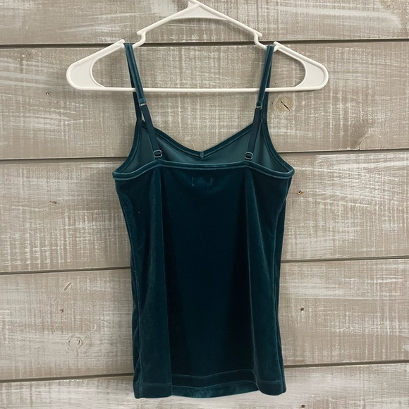 Aerie Teal Velvet Tank Top (Size XS) - Picture 2 of 4
